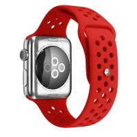 Apple 38mm Silicone Strap for Watch - Red Photo