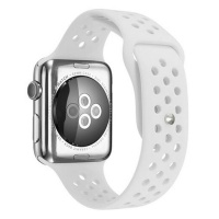 Apple 42mm Silicone Strap for Watch - White Photo