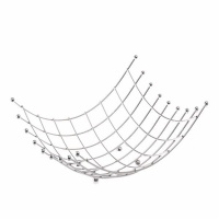 Chrome Plated Square Fruit Basket Chrome Plated Square Fruit Basket Photo