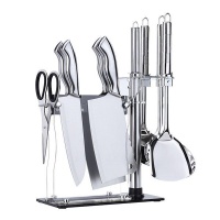 10 Piece Stainless Steel Chef Knife Set Photo