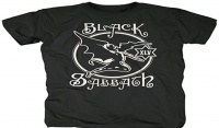 RockTs Men's Black Sabbath 45th Anniversary Logo T-Shirt Photo