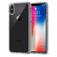 Spigen Cover for iPhone X - Ultra Matte Black Photo