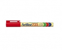 Artline - EK 725 Extra Fine Permanent Marker 0.4mm - Red Photo