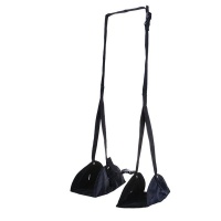 Portable & Adjustable Height Footrest - Black Photo