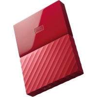 Western Digital My Passport 2TB Hard Drive - Red Photo
