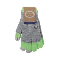 Women's Touchscreen Winter Gloves - Green Photo