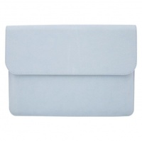 Matte PU Leather Envelope Sleeve for 13" MacBook Air - Blue Photo