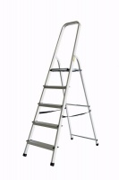 Maxi 5 Step Aluminium Platform Ladder Photo