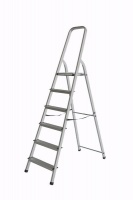 Maxi 6 Step Aluminium Platform Ladder Photo