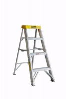Maxi 4 Step Heavy Duty Yellow Top Ladder Photo