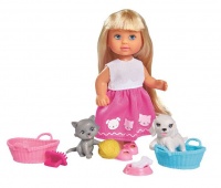 Evi Love Dog & Cat With A 12cm Doll Photo