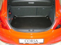 Carbox Boot Mat / Liner Opel Corsa D Black 2006-2014 Photo