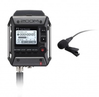 Zoom F1 Field Recorder & Lavalier Microphone Photo