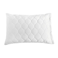 Miss Lyn Quilted Pillow Protector - White Photo