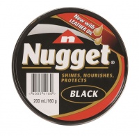 Nugget Shoe Polish Black - 200ml Photo