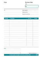 RBE : Purchase Order Duplicate Book - A5 Photo