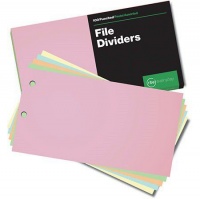 RBE: Bright Pastel Board Dividiers - 5 Colours Photo