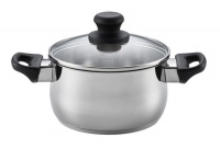 Scanpan - 2 Litre Classic Steel Dutch Oven with Lid - Silver Photo