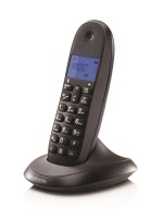 Motorola C1001 Cordeless Dect Phone - Black Photo