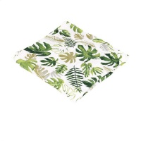 Iconix Baby Muslin Swaddle Wrap - White with Fern's Photo