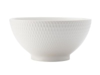 Maxwell & Williams - 20cm White Basics Diamonds Noodle Bowl - Set of 3 Photo