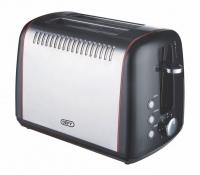 Defy - 2 Slice Stainless Steel Toaster - Silver Photo