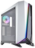 Corsair Carbide ATX Gaming Chassis - Â Black & White Tempered Glass Photo