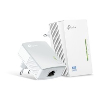 TP-LINK AV600 Wi-Fi Powerline Extender Starter Kit - White Photo