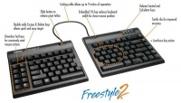 Kinesis Freestyle 2 Ergonomic Split Keyboard for PC Photo