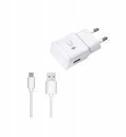 Samsung Adaptive Type C/USB C Fast Charger for Note 8/S9/S8 - White Photo