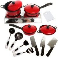 Mini Cooker Toy Set for Kids - 13 Piece Photo