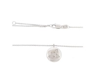 Miss Jewels 925 Silver Diamond Pendant and 42cm Chain Photo