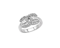 Miss Jewels 1.70ctw CZ 925 Silver Engagement Ring Photo