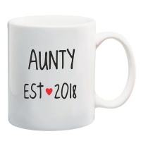 Qtees Africa Aunty Est 2018 Mug Photo