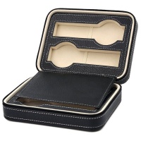 Triton Luxury PU Leather Watch Organizer Box Photo