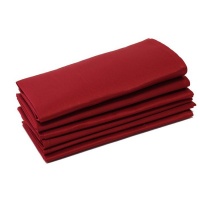DSA - 100% Cotton Napkins - Red - Set Of 6 Photo