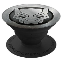 Popsockets Cell Phone Grip & Stand - Black Panther Monochrome Photo