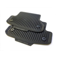 Genuine Audi All Weather Rear Floor Mats - Audi A5 Cabriolet Photo