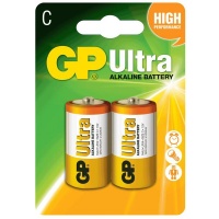 GP Batteries Ultra Alkaline C-Size Card of 2 Photo
