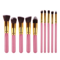 Foundation Makeup Brushes - Pink Photo