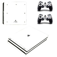 Skin-Nit Decal Skin for PS4 Pro - White Photo