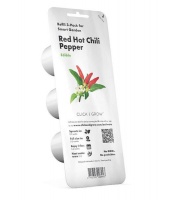 Click and Grow Red Hot Chili Pepper Refill for Smart Herb Garden - 3 Pack Photo