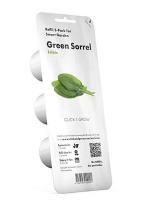 Click and Grow Green Sorrel Refill for Smart Herb Garden - 3 Pack Photo