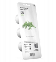 Click and Grow Dill Refill for Smart Herb Garden - 3 Pack Photo