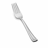 Gizmo - Elegant Silver Plastic Forks - Set Of 12 Photo