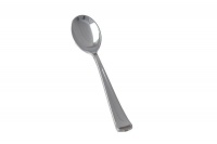 Gizmo - Elegant Silver Plastic Tablespoons - Set Of 12 Photo