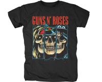 RockTs Men'sÂ Guns N' Roses Split Skulls T-Shirt Photo