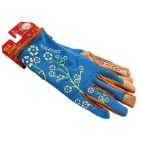 Tork Craft Ladies Slim Fit Garden Gloves - Blue Photo