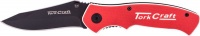 Tork Craft Foldable Utility Knife with G10 Material and Belt Clip Photo