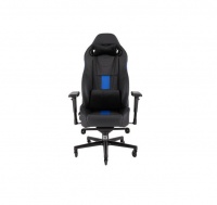 Corsair : T2 Road Warrior Gaming Chair Black and Blue Photo